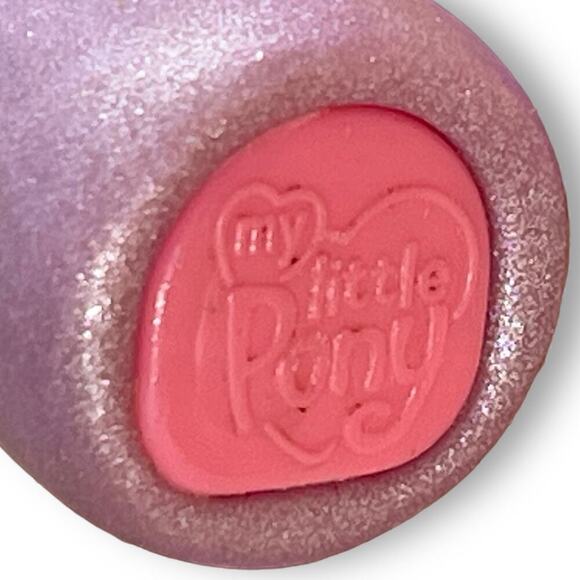 My Little Pony Daisyjo G3 2002 Purple Figure Glitter Hair Collectible - Picture 5 of 5